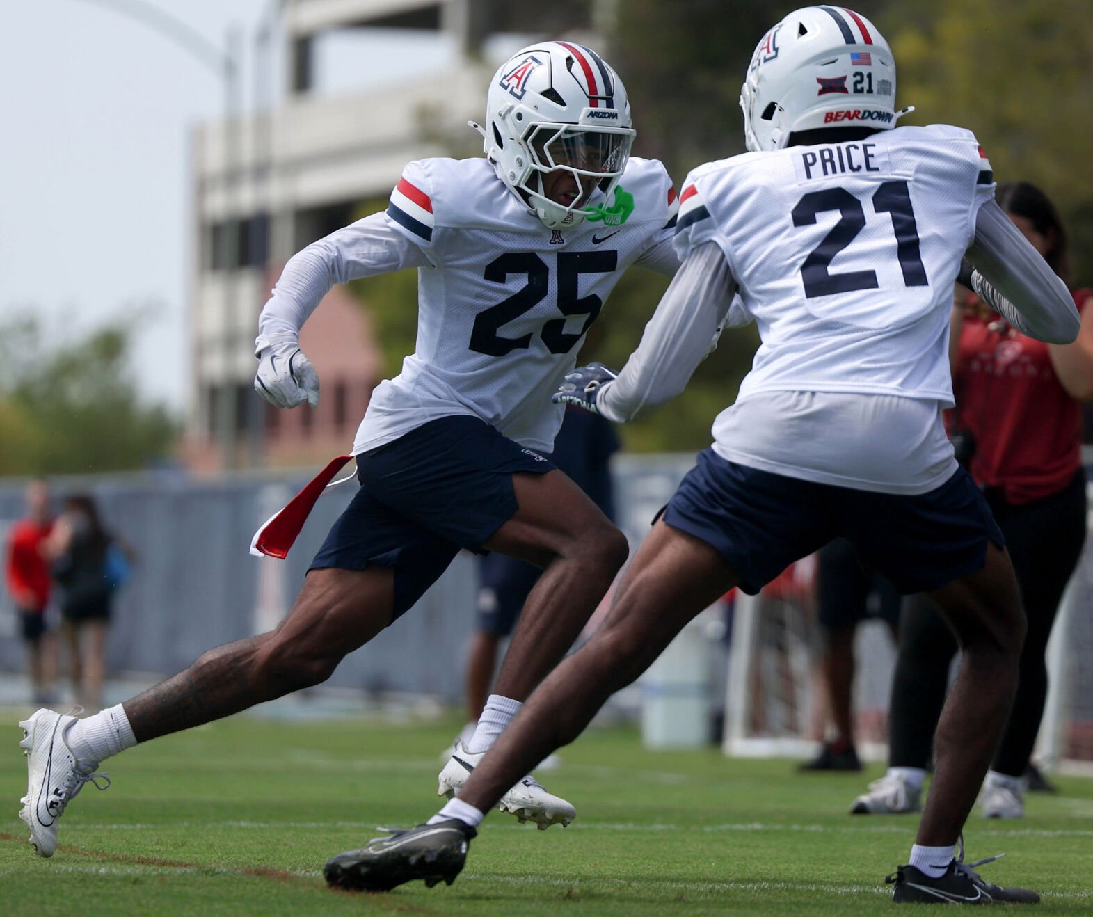 Arizona fall football practice